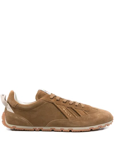 Bally Lace-up Sneakers In Brown