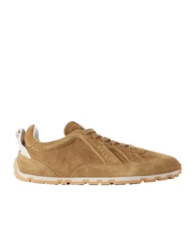 Bally Suede Sneakers In Brown