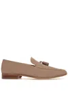 Bally Loafer Aus Wildleder Mit Quasten In Braun