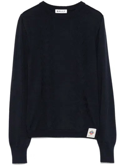Bally Sweaters In Blue