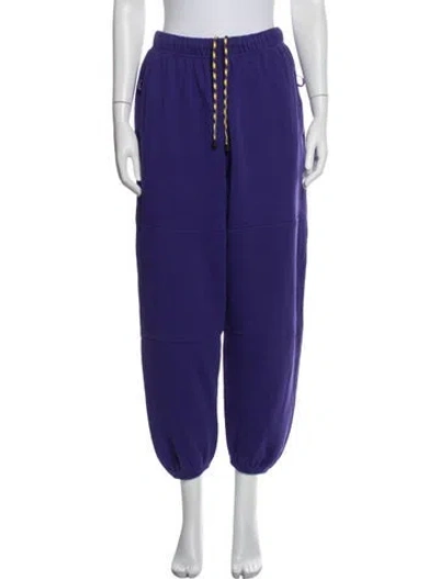 Pre-owned Bally Sweatpants In Purple
