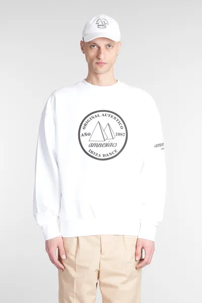Bally Sweatshirt In White Cotton