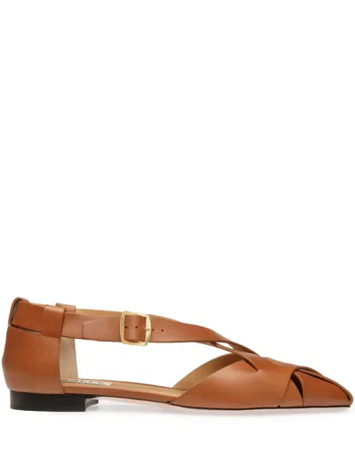 Bally Sylt Sandals In Brown