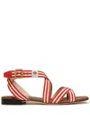 Bally Sylt Sandalen In Rot