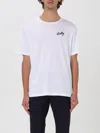 Bally Man T-shirt White Size 42 Organic Cotton In White