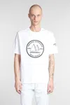 Bally X Dj Leo Mas Amnesia-printed Crew Neck T-shirt In White