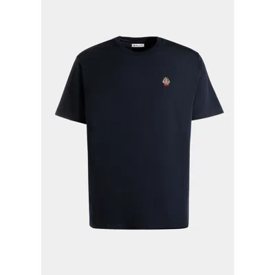 Bally T-shirt With A  Crest Logo In Blue