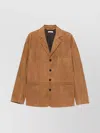 Bally Tailored Single-breasted Suit Jacket With Notched Lapels