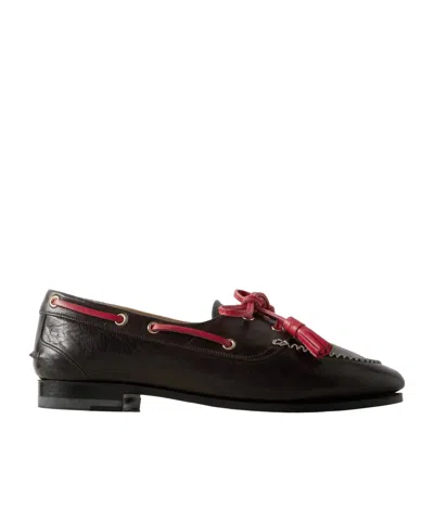 Bally Tassel Loafers In Brown
