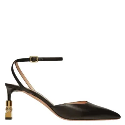 Bally Tatjana 65 Pointed-toe Leather Pumps In Black