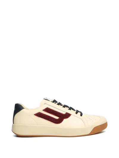 Bally Tennis Collection Leather Sneakers In Neutral