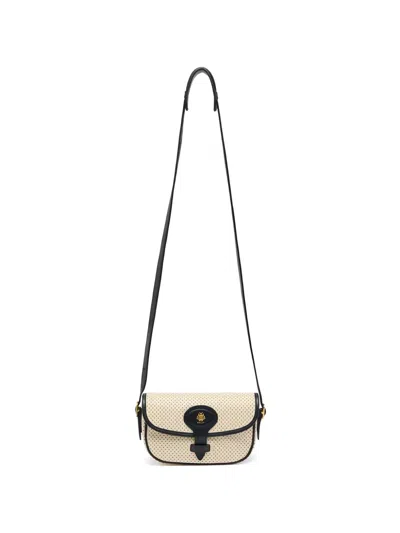 Bally Tennis Collection Perforated-detail Cross Body Bag In Pattern