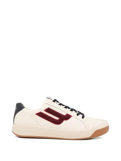 Bally Tennis Collection Trainers In Neutral