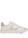 Bally Tennis Leather Sneakers In White