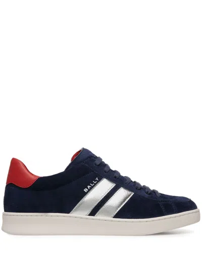 Bally Tennis Sneakers In Blue