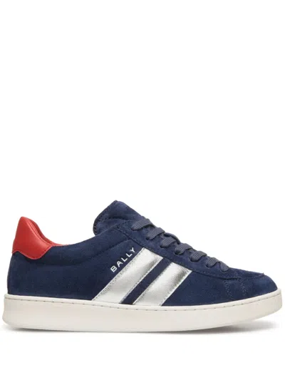 Bally Tennis Sneakers In Blue