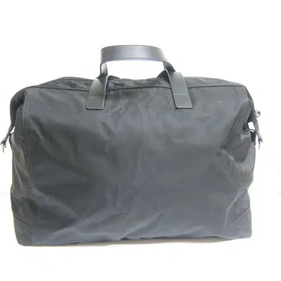 Bally Terret Men's 6216445 Black Nylon Gym Bag