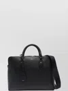 Bally Textured Laptop Bag Detachable Shoulder Strap