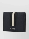 BALLY TEXTURED LEATHER COLOR BLOCK WALLET