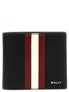 Bally Leather Bi-fold Style Wallet In Black