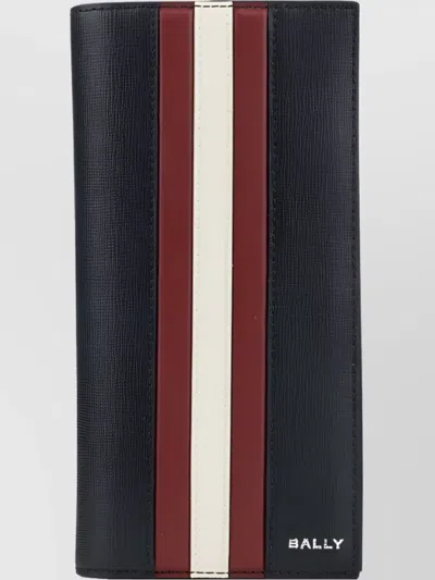 Bally Textured Vertical Stripe Wallets
