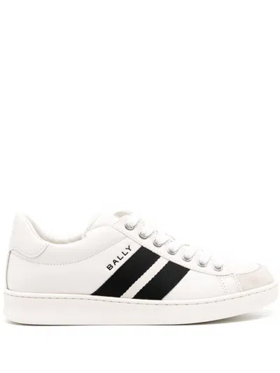 スニーカー Bally White Leather Thiago Sneakers bally-thiago-sneaker-white-