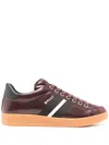Bally Thiago-t-ribbon Sneakers In Red