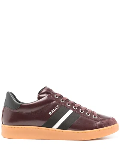 Bally Thiago-t-ribbon Sneakers In Red