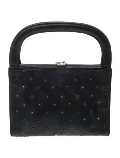 Pre-owned Bally Top Handle Bag In Black