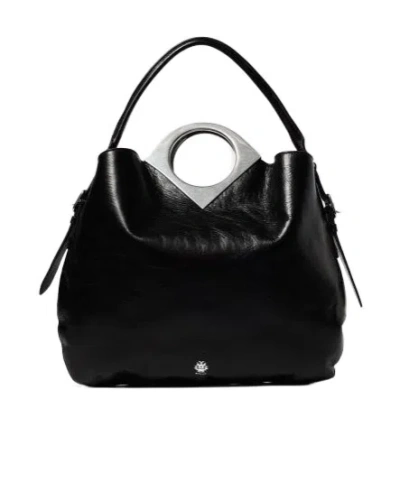 Bally Top Handle Tote Bag In Black