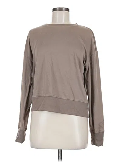 Pre-owned Bally Total Fitness Sweatshirt In Tan