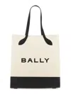 Bally Tote Bag Bar Keep On In Blue