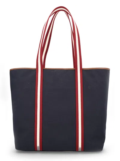Bally Chic Modern Handbag In Blue