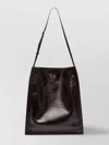 Bally Tote Bag Leather Adjustable Shoulder Strap