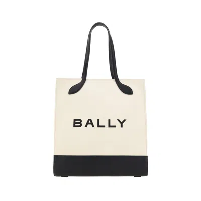 Bally Tote Shoulder Bag In Black