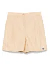Bally Tailored Shorts Featuring Back Pockets In White