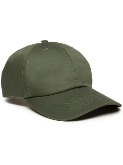 Bally Twill Baseball Cap In Green