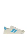 Bally Tyger Leather Sneakers In Neutral
