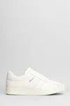 Bally Tyger Sneakers In White Suede And Leather In Multi