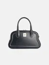 Bally 'unda' Black Grenade Leather Bag In Black