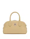 Bally Unda Grained-leather Tote Bag In Neutral