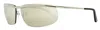 Bally Unisex Shark Rimless Sunglasses By0111 16c Palladium/black 68mm In Multi