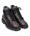 Bally Valiant 6239429 Women's Ebano Calf Plain Leather Boots In Brown