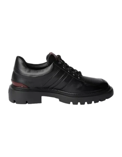 Bally Valnis 6239850 Men's Black Calf Leather Ankle Boots