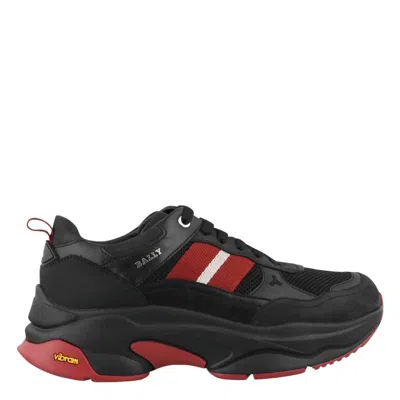 Bally Varus Nabuk Leather Sneakers In Multi