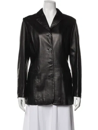 Pre-owned Bally Vintage Blazer In Black