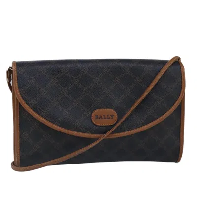 Pre-owned Bally Vintage Leather Black Leather Shoulder Bag Bag ()