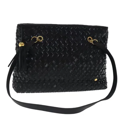 Pre-owned Bally Vintage Shoulder Bag Patent Leather Black Patent_leather Crossbody Bag Bag ()