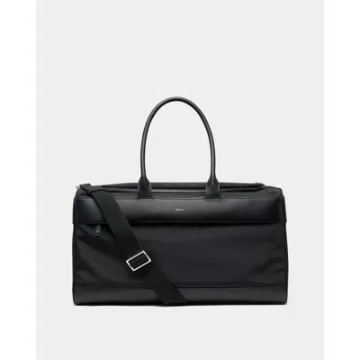 Bally Vogel Leather Tote Bag In Black
