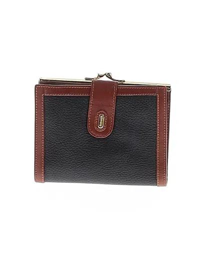 Pre-owned Bally Wallet In Black